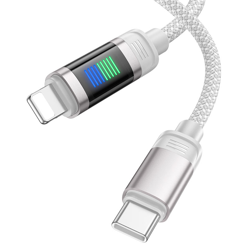 Cable Type-C to iP “U126 Lantern” PD 27W fast charge