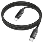 Cable Type-C to iP “U126 Lantern” PD 27W fast charge