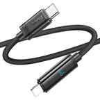 Cable Type-C to iP “U127 Power” PD 27W fast charge