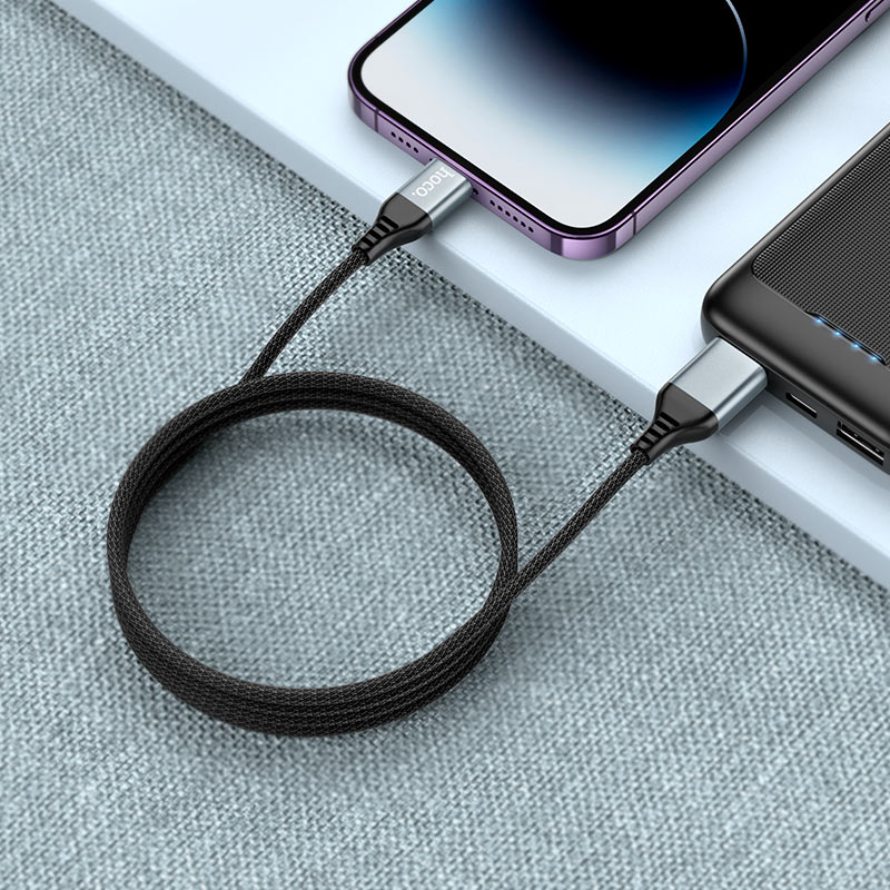 Cable USB / Type-C to iP “U128 Viking” PD 27W fast charge