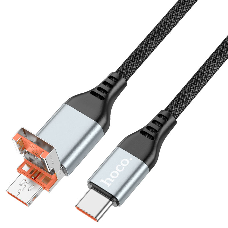 Cable USB / Type-C to Type-C “U128 Viking” PD 60W fast charge