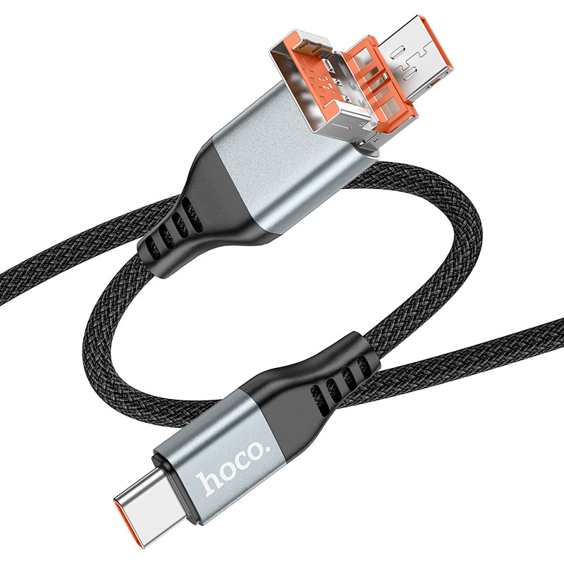 Cable USB / Type-C to Type-C “U128 Viking” PD 60W fast charge