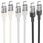 Cable Type-C to Type-C “U129 Spirit” PD 60W fast charge