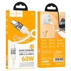 Cable Type-C to Type-C “U129 Spirit” PD 60W fast charge