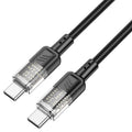 Cable Type-C to Type-C “U129 Spirit” PD 60W fast charge