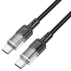 Cable Type-C to Type-C “U129 Spirit” PD 60W fast charge