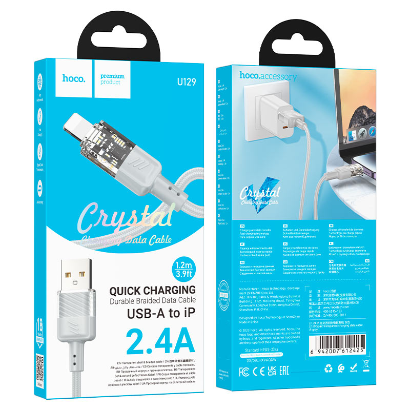 Cable USB to iP “U129 Spirit”