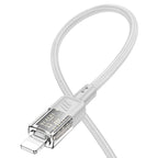 Cable Type-C to iP “U129 Spirit” PD 27W fast charge