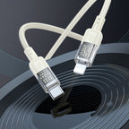 Cable Type-C to iP “U129 Spirit” PD 27W fast charge