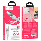 Cable Type-C to iP “U129 Spirit” PD 27W fast charge
