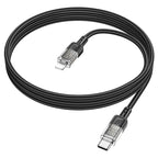 Cable Type-C to iP “U129 Spirit” PD 27W fast charge