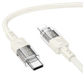 Cable Type-C to iP “U129 Spirit” PD 27W fast charge