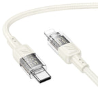 Cable Type-C to iP “U129 Spirit” PD 27W fast charge