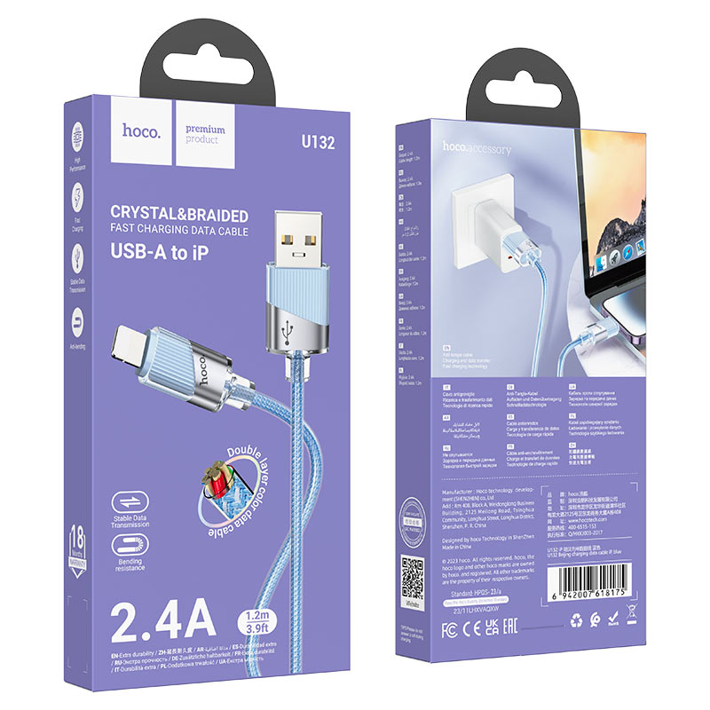 Cable USB to iP “U132 Beijing”