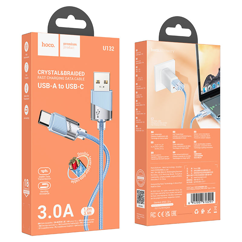 Cable USB to Type-C “U132 Beijing”