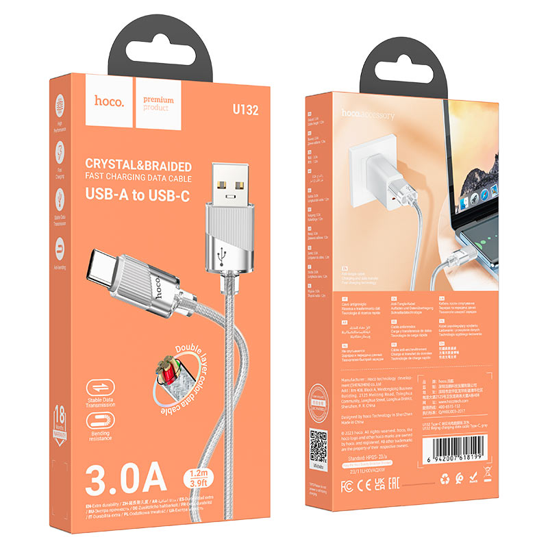 Cable USB to Type-C “U132 Beijing”