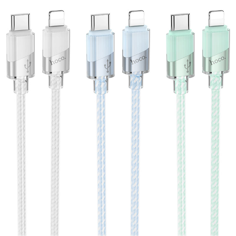 Cable Type-C to iP “U132 Beijing” PD 27W fast charge