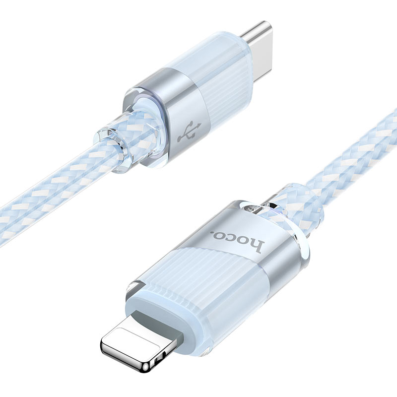 Cable Type-C to iP “U132 Beijing” PD 27W fast charge