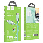 Cable Type-C to iP “U132 Beijing” PD 27W fast charge