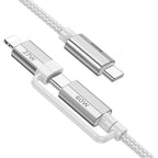 Cable Type-C to iP / Type-C “U134 Primero” PD 60W / 27W