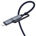Cable Type-C to iP / Type-C “U134 Primero” PD 60W / 27W