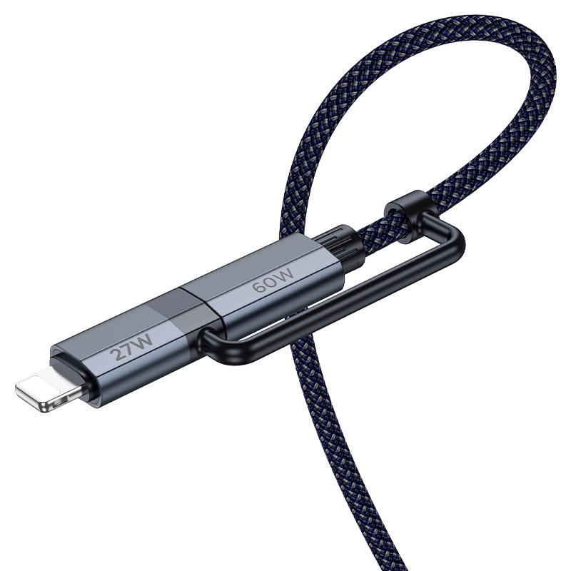 Cable Type-C to iP / Type-C “U134 Primero” PD 60W / 27W