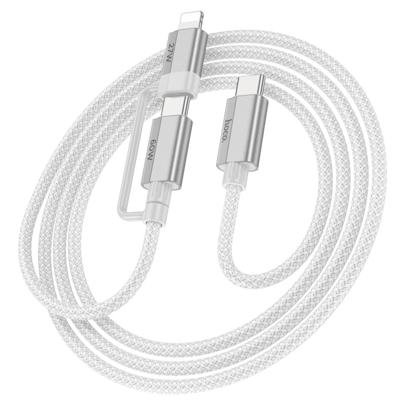 Cable Type-C to iP / Type-C “U134 Primero” PD 60W / 27W