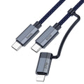 Cable Type-C to iP / Type-C “U134 Primero” PD 60W / 27W