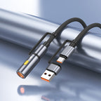 Cable Type-C / USB to Type-C / cigarette lighter “U138” 60W