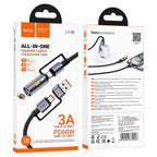 Cable Type-C / USB to Type-C / cigarette lighter “U138” 60W