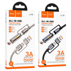 Cable Type-C / USB to Type-C / cigarette lighter “U138” 60W