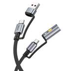 Cable Type-C / USB to Type-C / cigarette lighter “U138” 60W