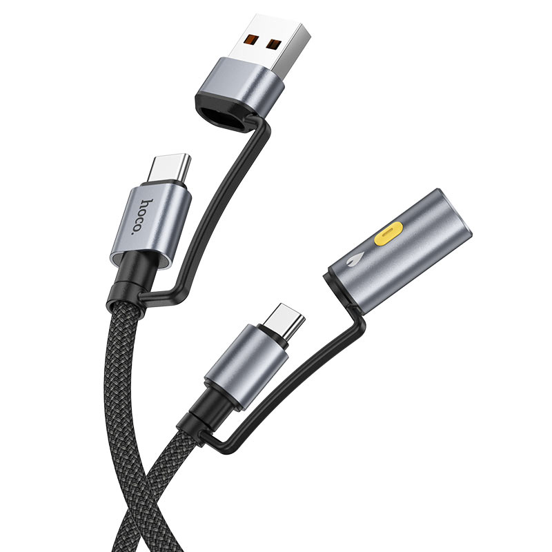 Cable Type-C / USB to Type-C / cigarette lighter “U138” 60W