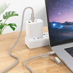Cable Type-C / USB to Type-C / LED flashlight “U138” 60W