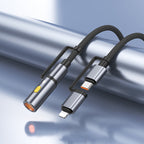 Cable Type-C / iP to Type-C / cigarette lighter “U138” 60W