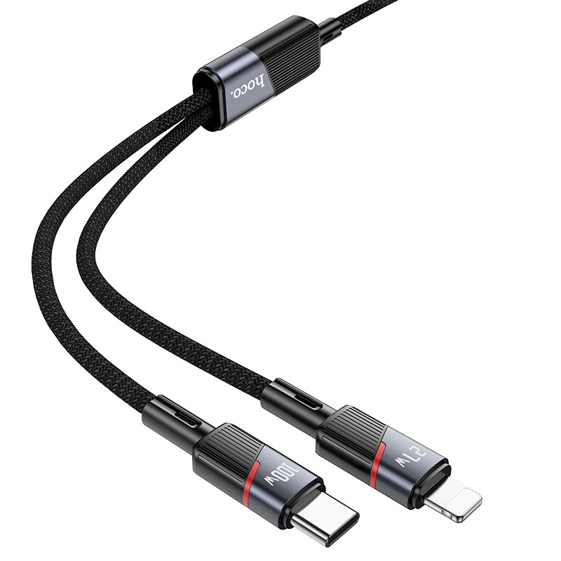 Cable Type-C to iP / Type-C “U139” 100W