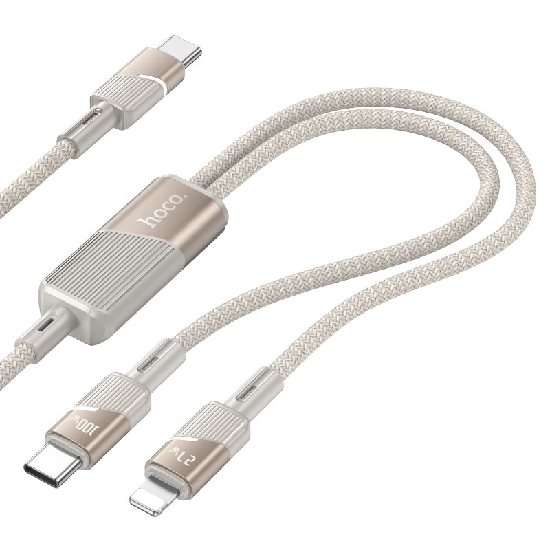 Cable Type-C to iP / Type-C “U139” 100W