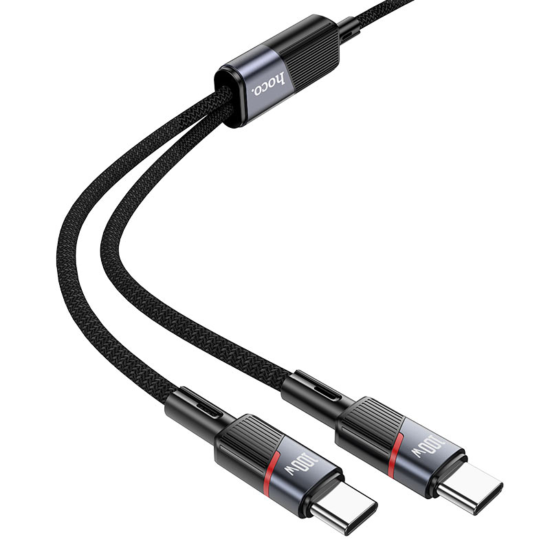 Cable Type-C to 2 × Type-C “U139” 100W