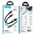 Cable Type-C to 2 × Type-C “U139” 100W