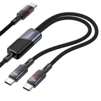 Cable Type-C to 2 × Type-C “U139” 100W