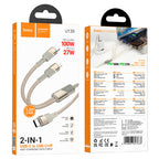 Cable Type-C to iP / Type-C “U139” 100W