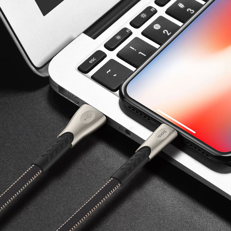 Cable USB to Lightning «U48 Superior speed» charging data sync