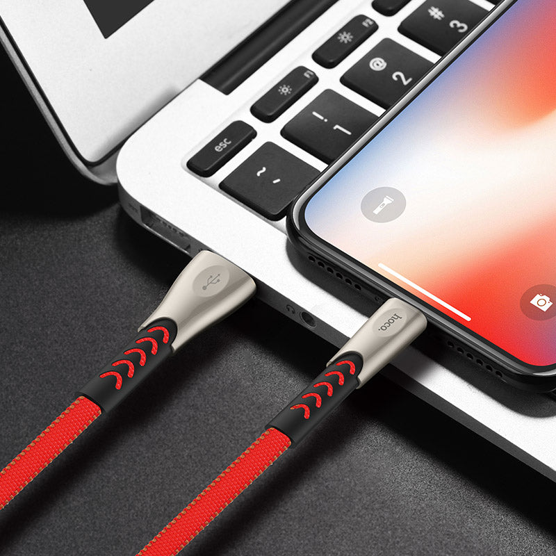 Cable USB to Lightning «U48 Superior speed» charging data sync