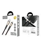 Cable USB to Lightning «U48 Superior speed» charging data sync