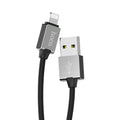 Charging cable USB to Lightning «U49 Refined steel» data sync