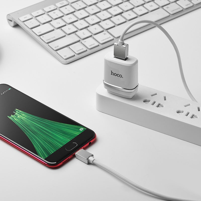 Charging cable USB to Micro-USB «U49 Refined steel» data sync