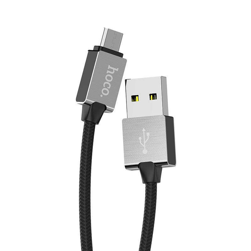 Charging cable USB to Micro-USB «U49 Refined steel» data sync