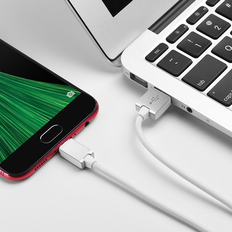 Charging cable USB to Micro-USB «U49 Refined steel» data sync