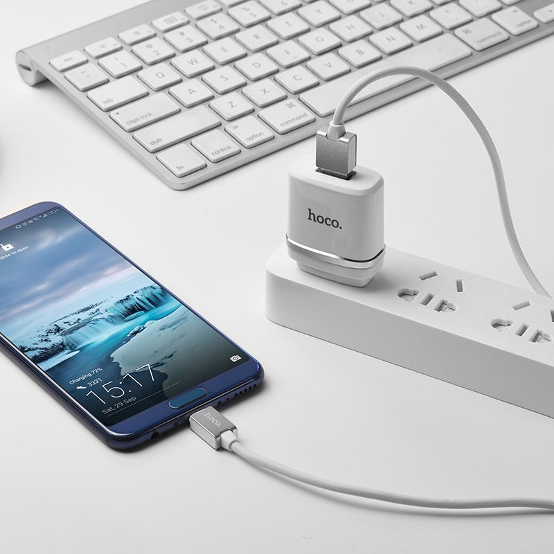 Charging cable USB to Type-C «U49 Refined steel» data sync
