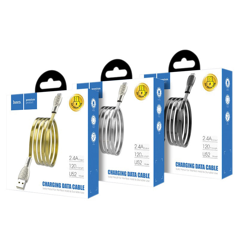 Cable USB to Micro-USB “U52 Bright” charging data sync